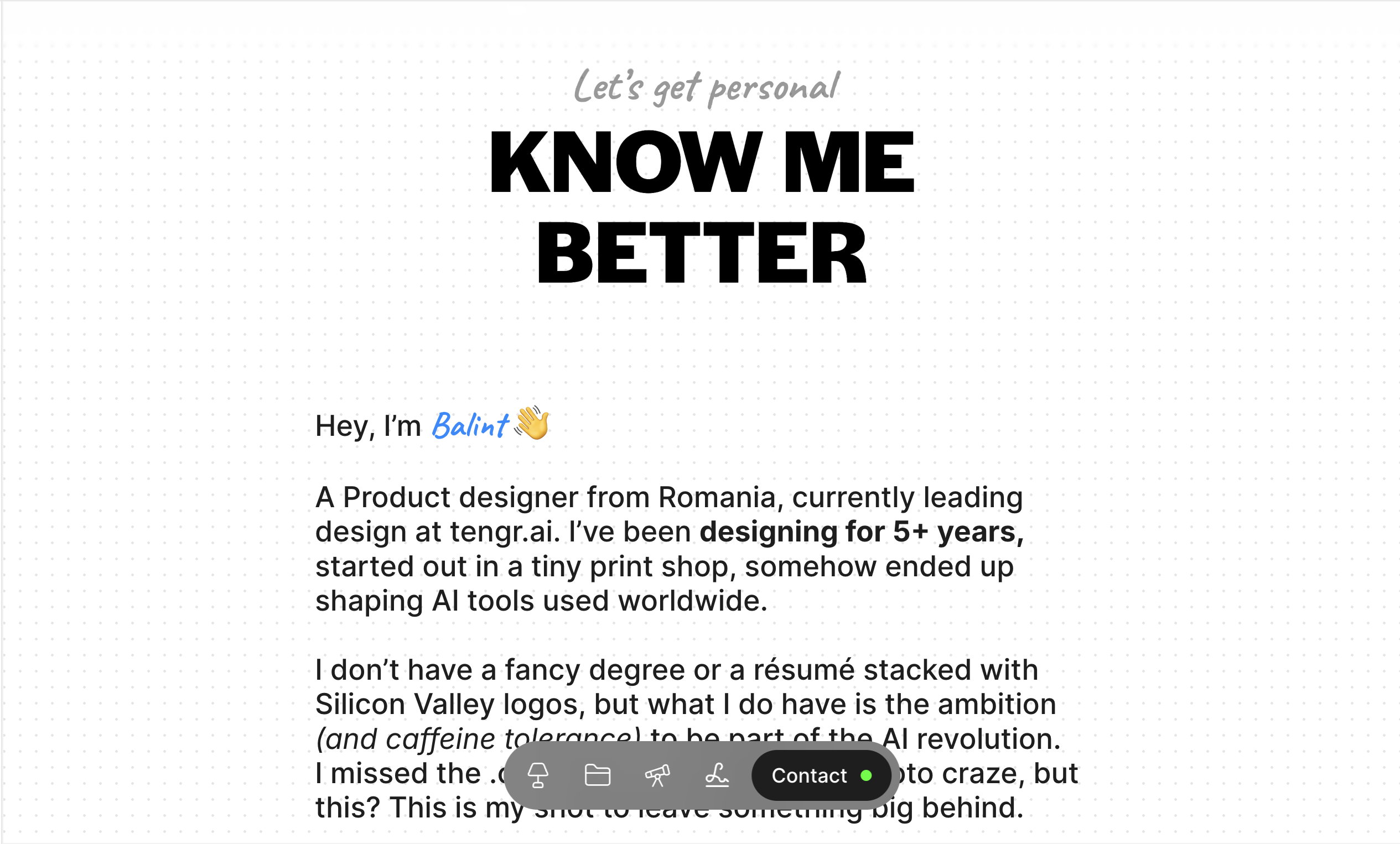website design example