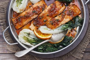 On the Menu: Spicy Orange Roasted Salmon