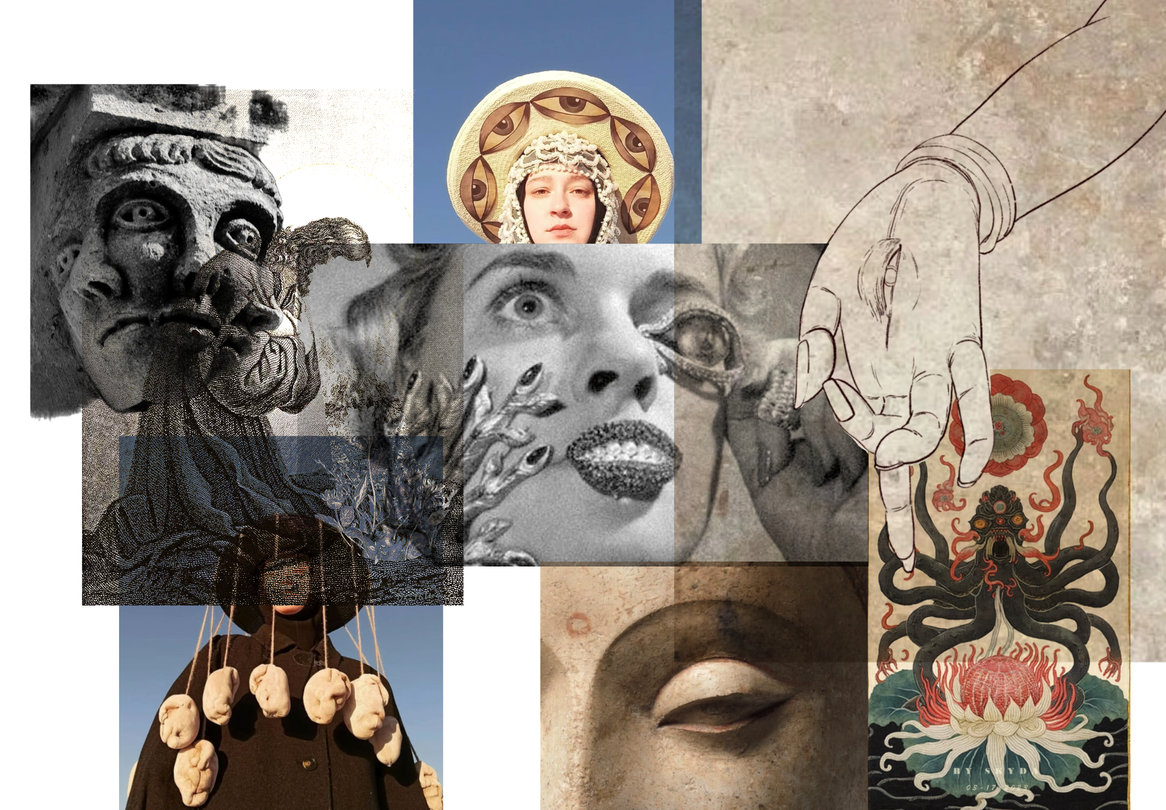 Mood reference – bold close-up imagery