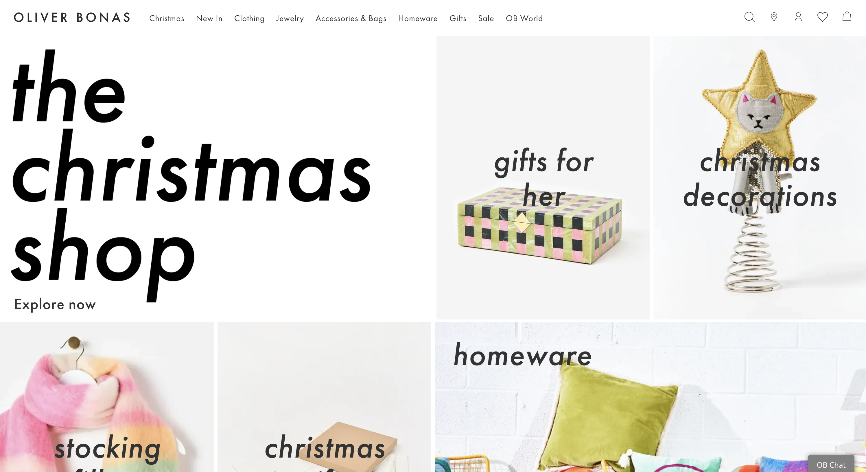 Home page of OLIVER BONAS