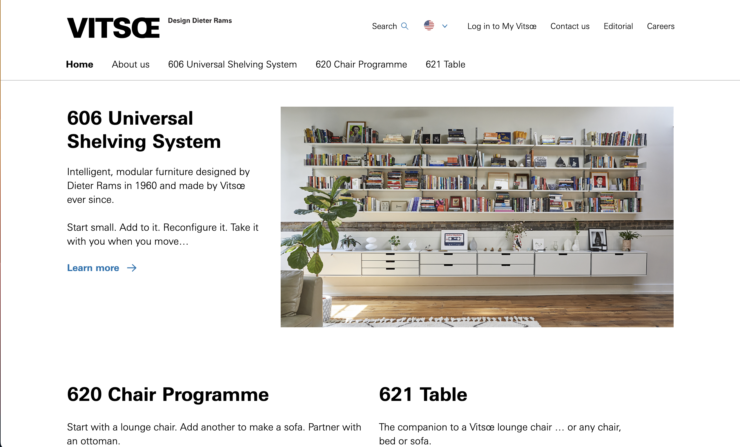 Home page of VITSOE