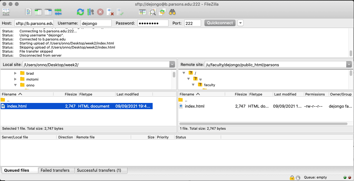 how to fill out Filezilla