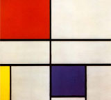 Composition with Red, Yellow and Blue