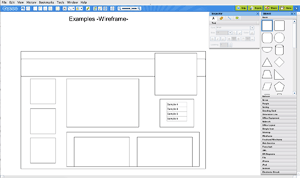 wireframe example