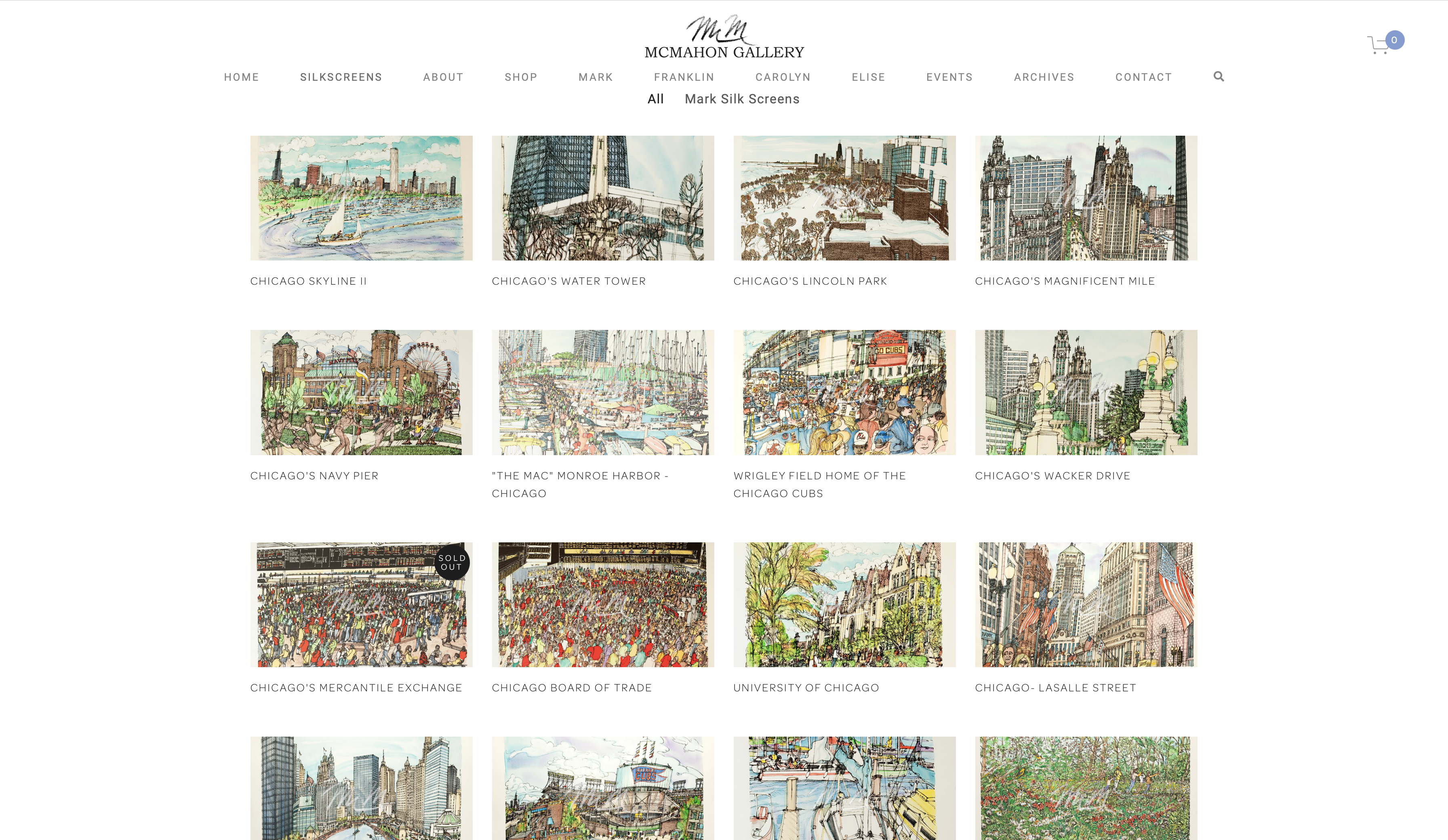 page for purchasing