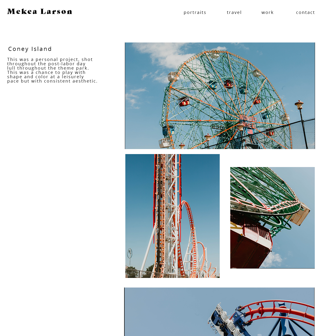 Desktop mockup with images