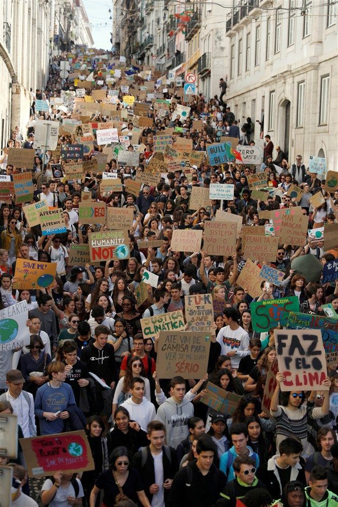 Climate protest and public action