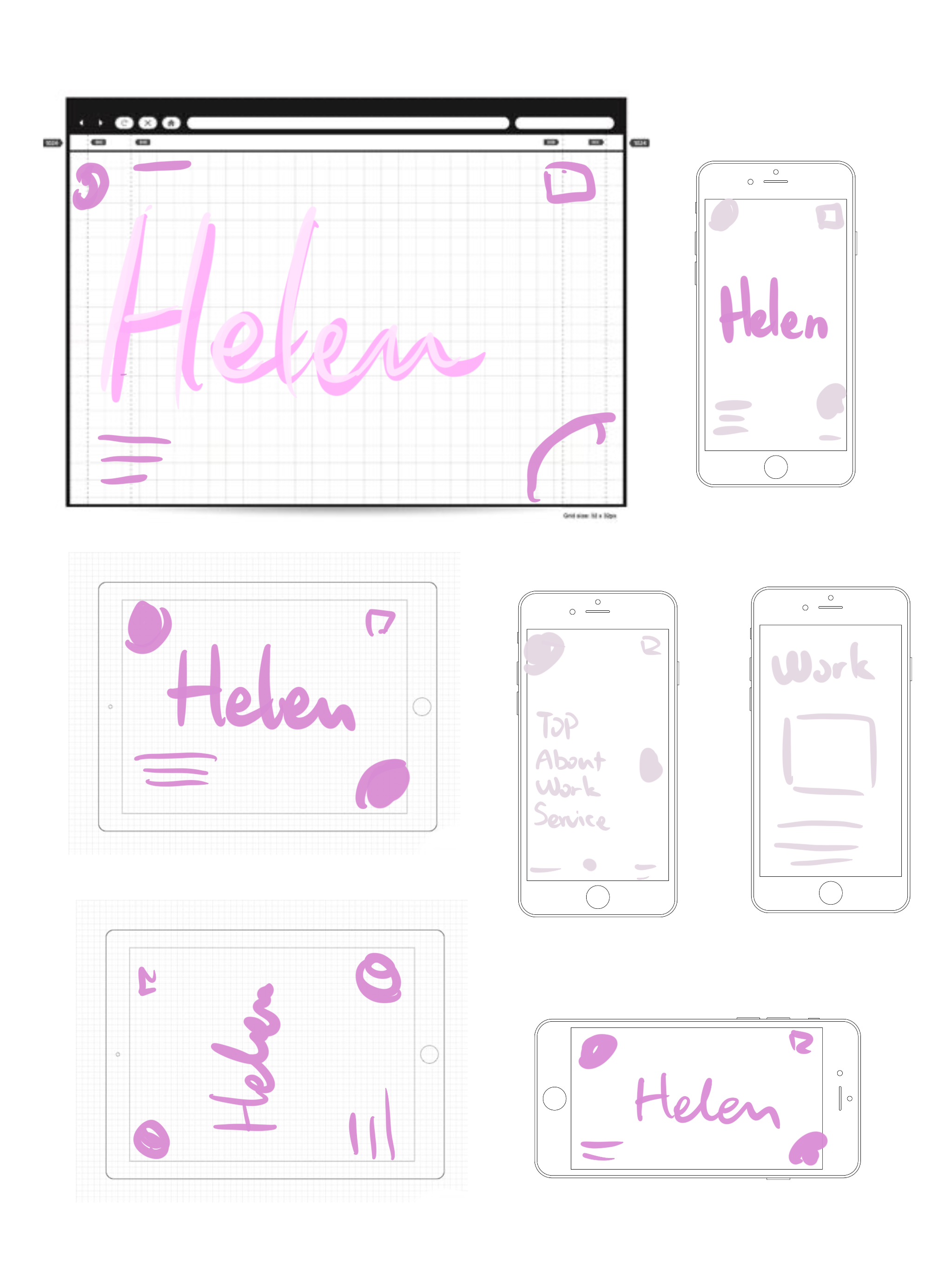 Mobile Wireframe Prototype
