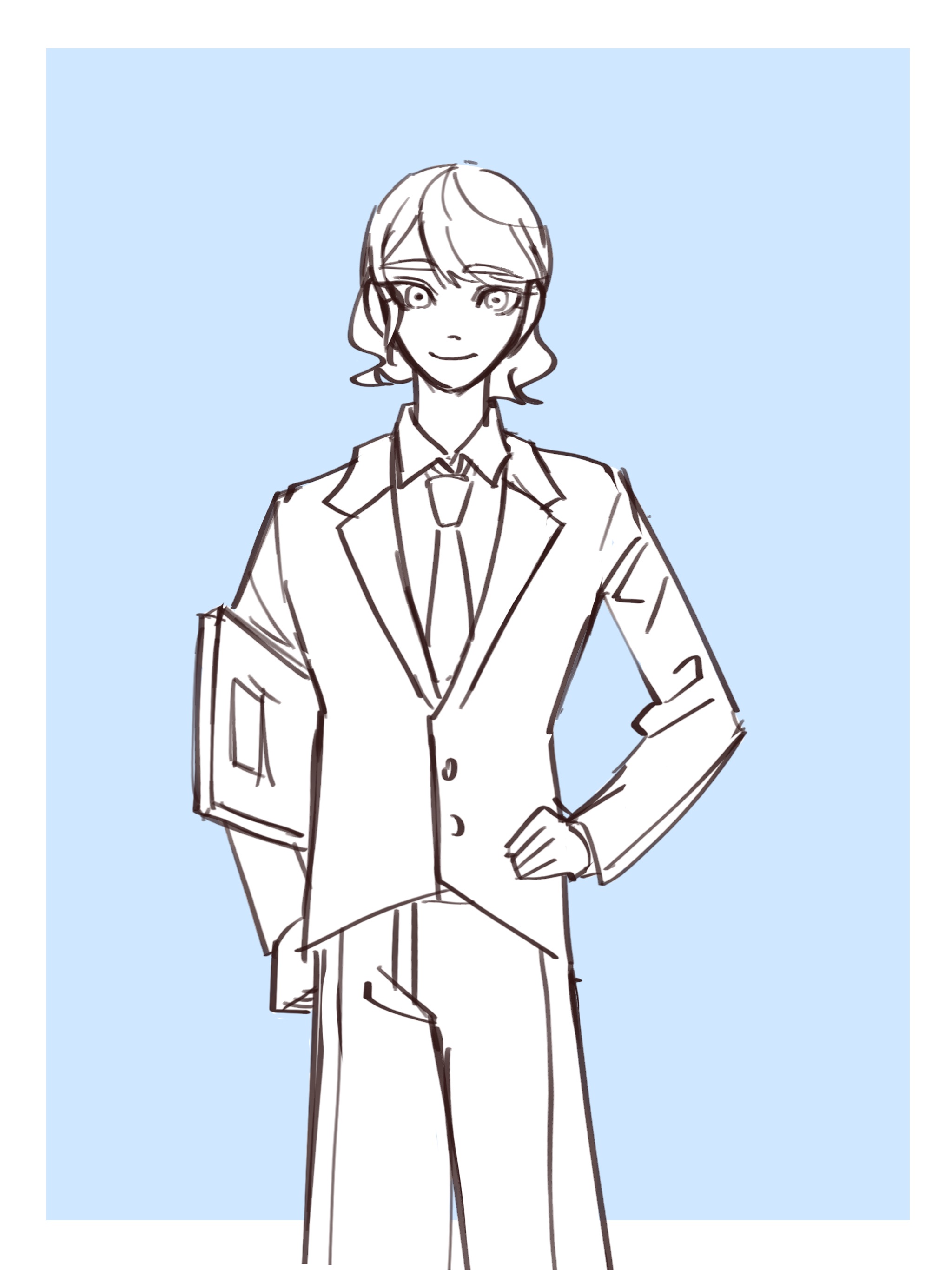 A persona of a person working in the advertisement department