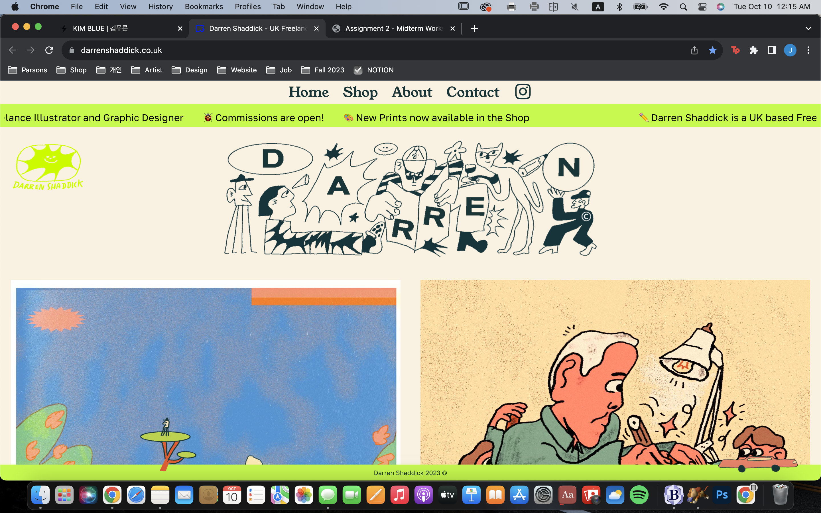 Darren Shaddick website