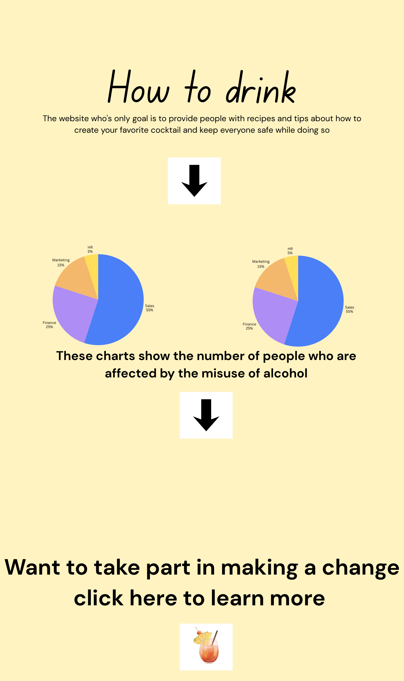 website layout sketch