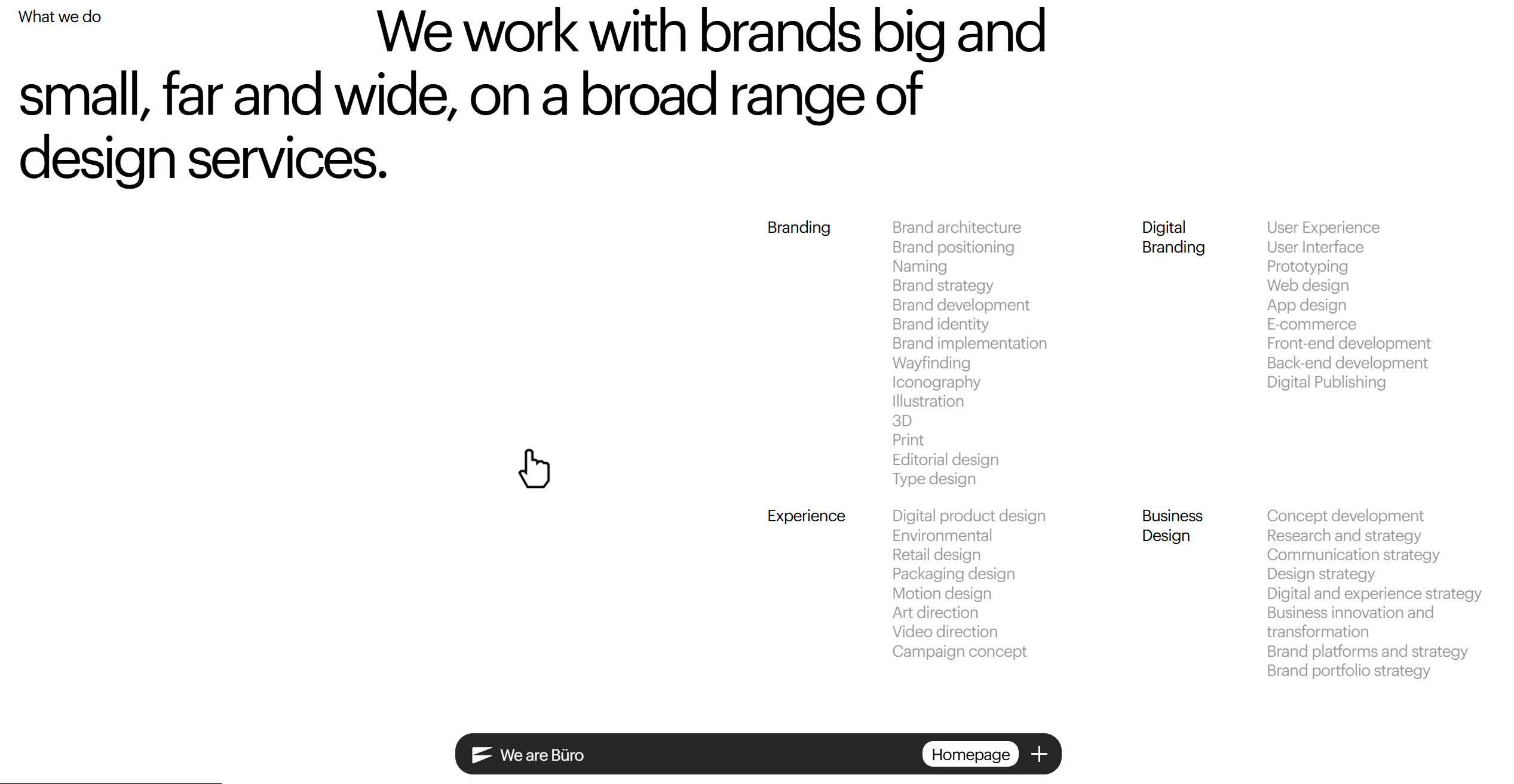 website design example