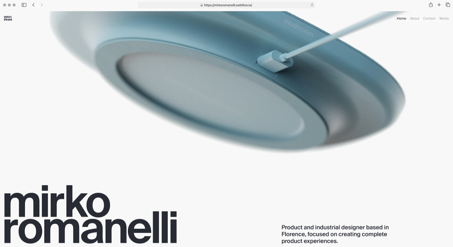 website design example