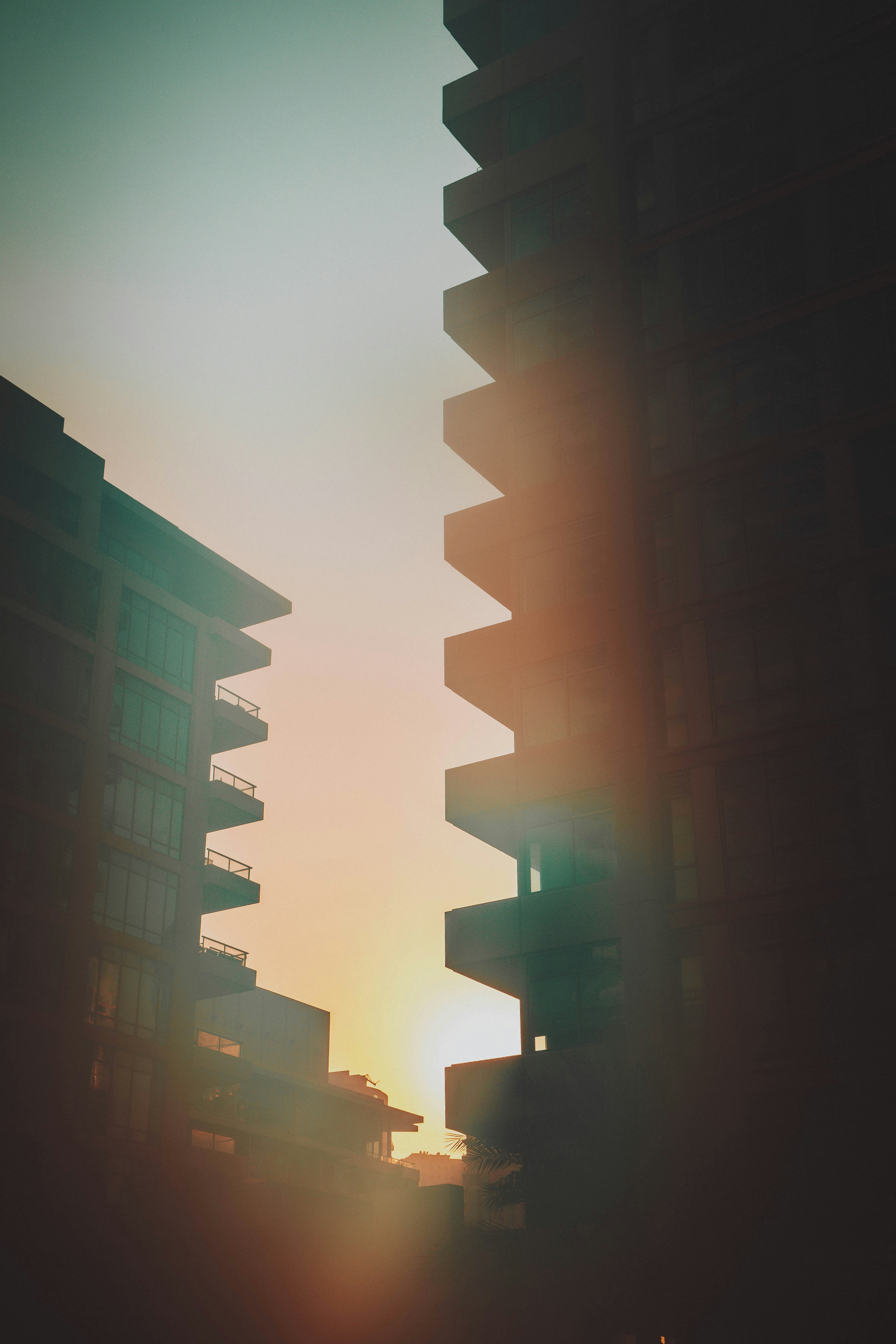 City street heat waves