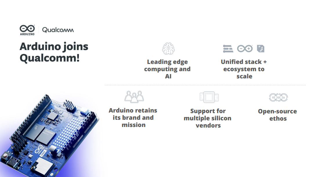 Arduino Buys Qualcomm