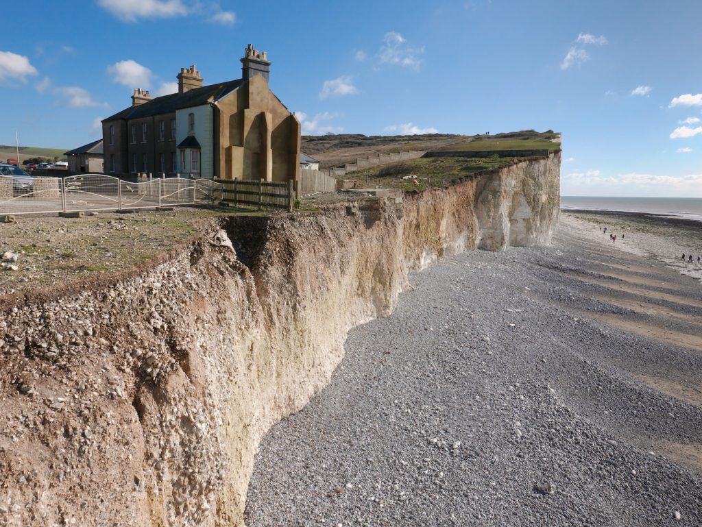 coastal erosion