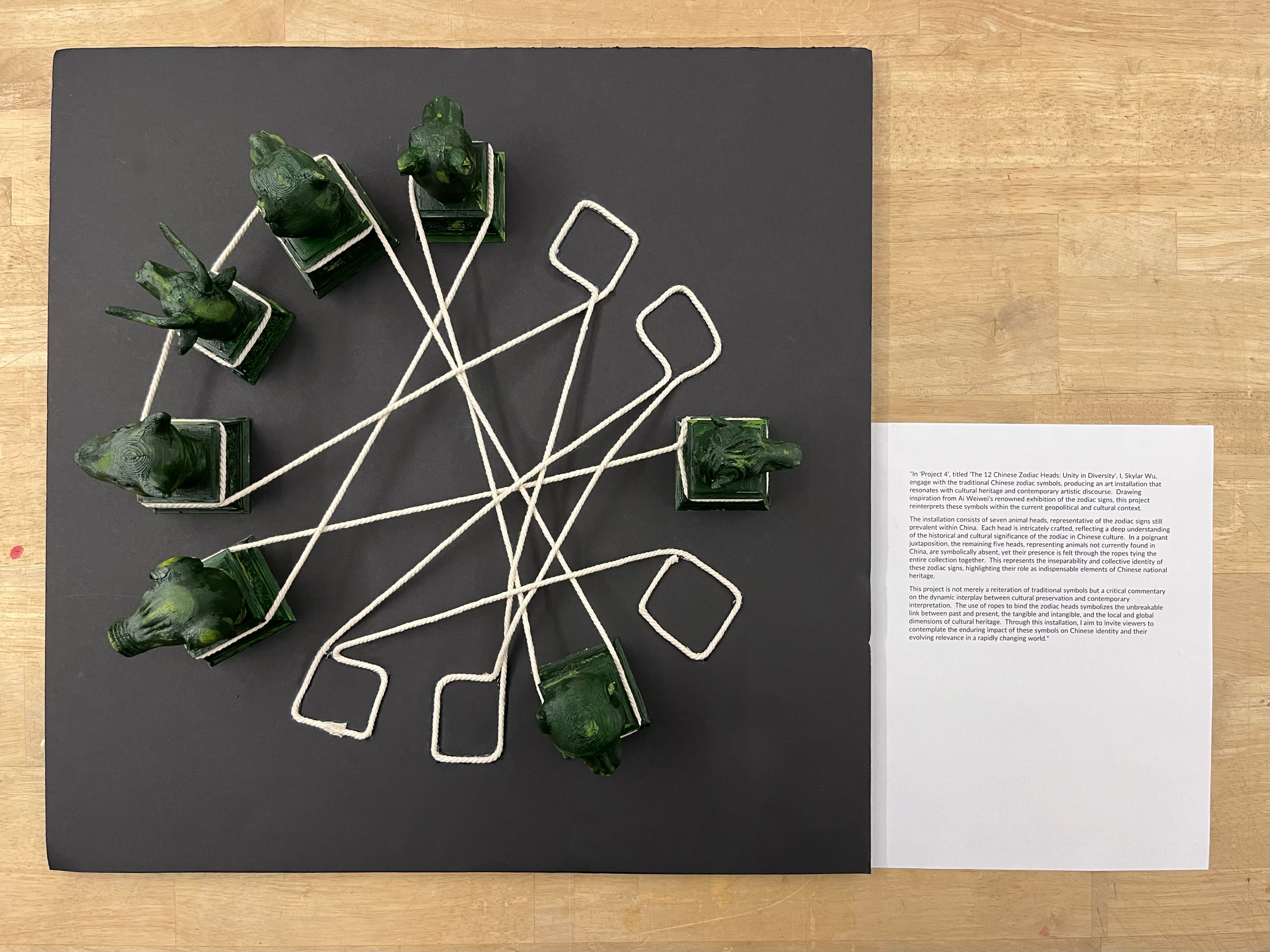 The 12 Chinese Zodiac Heads: Unity in Diversity