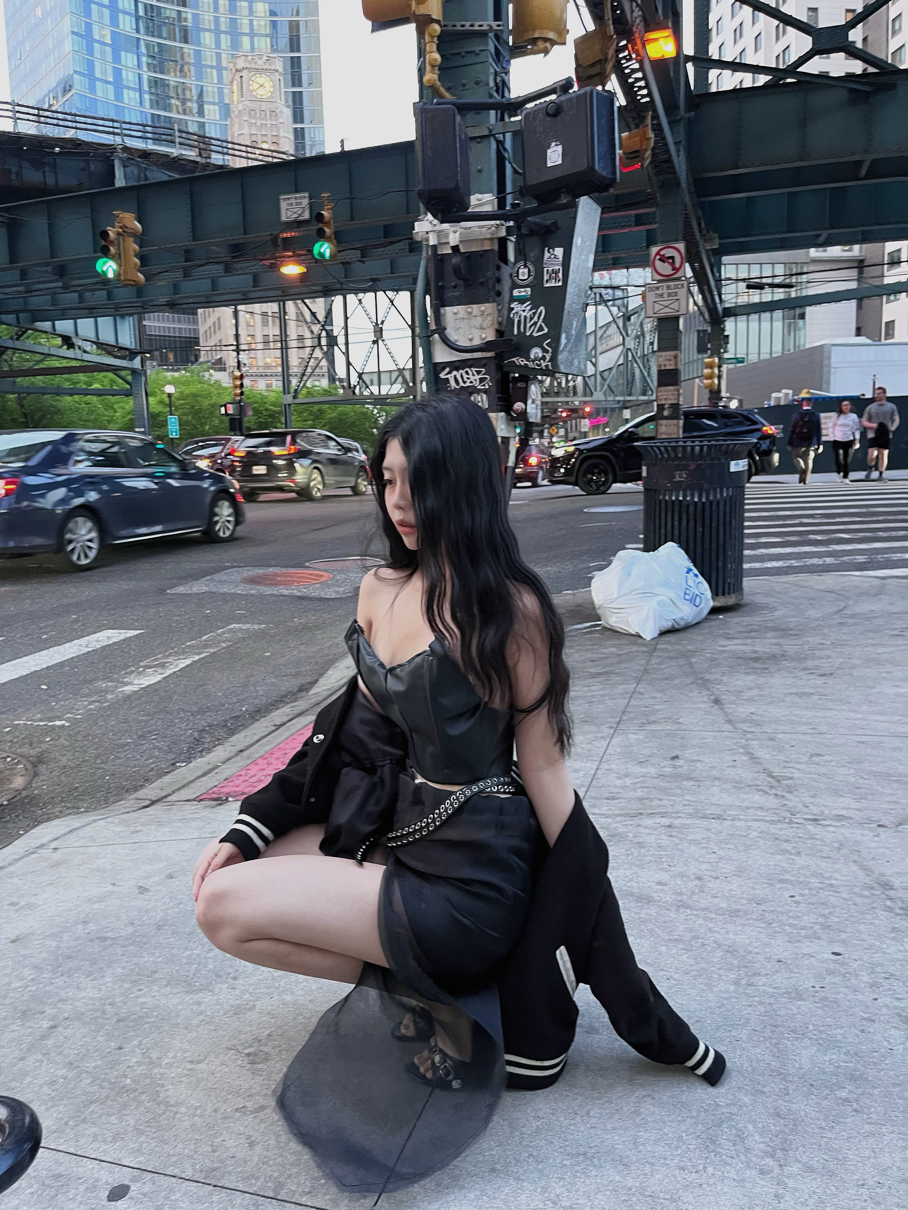 Final garment on model 1