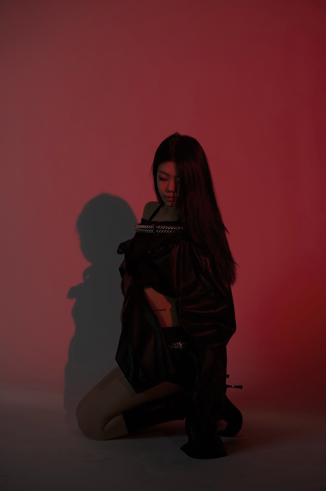 Final garment on model 2