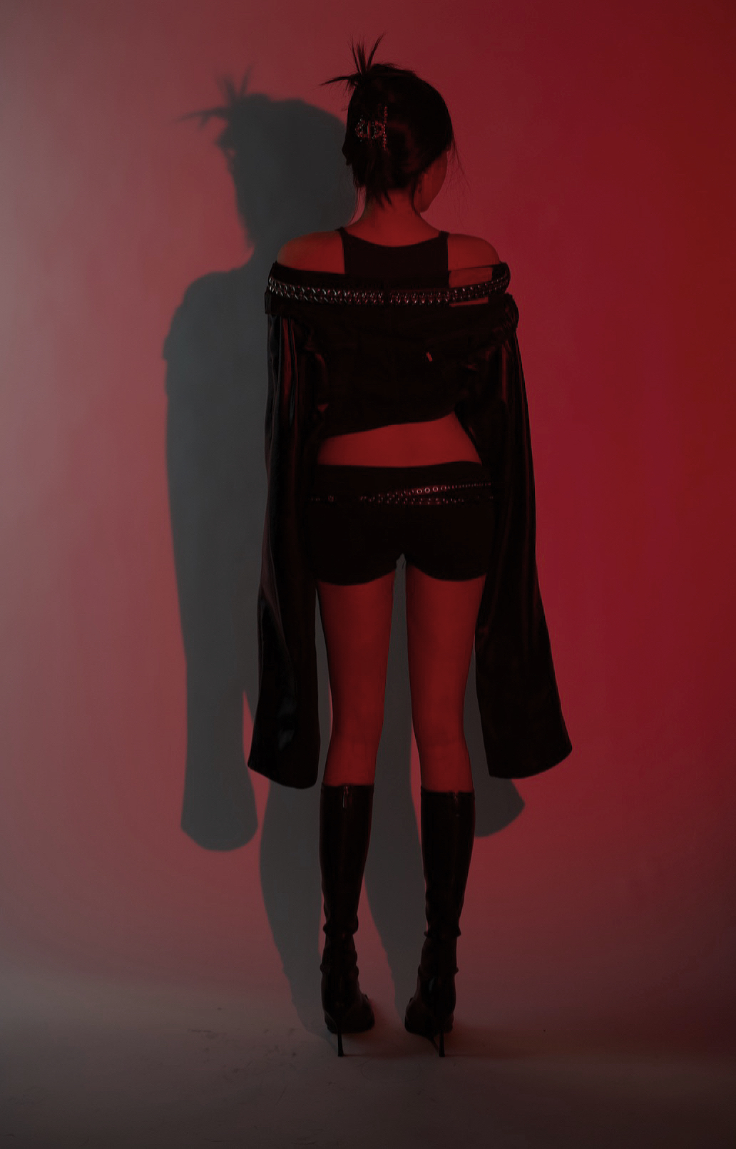 Final garment on model 4