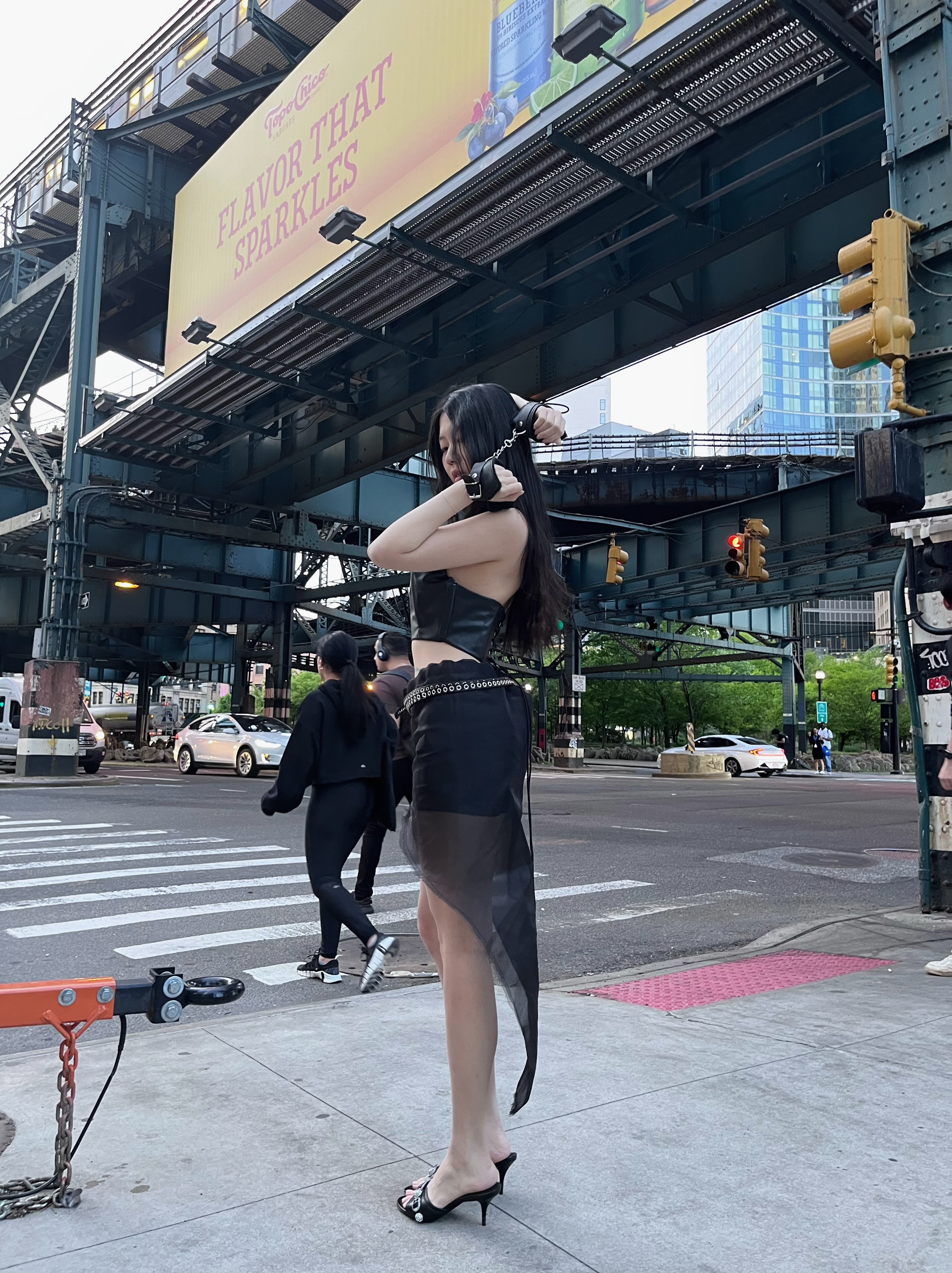 Final garment on model 5