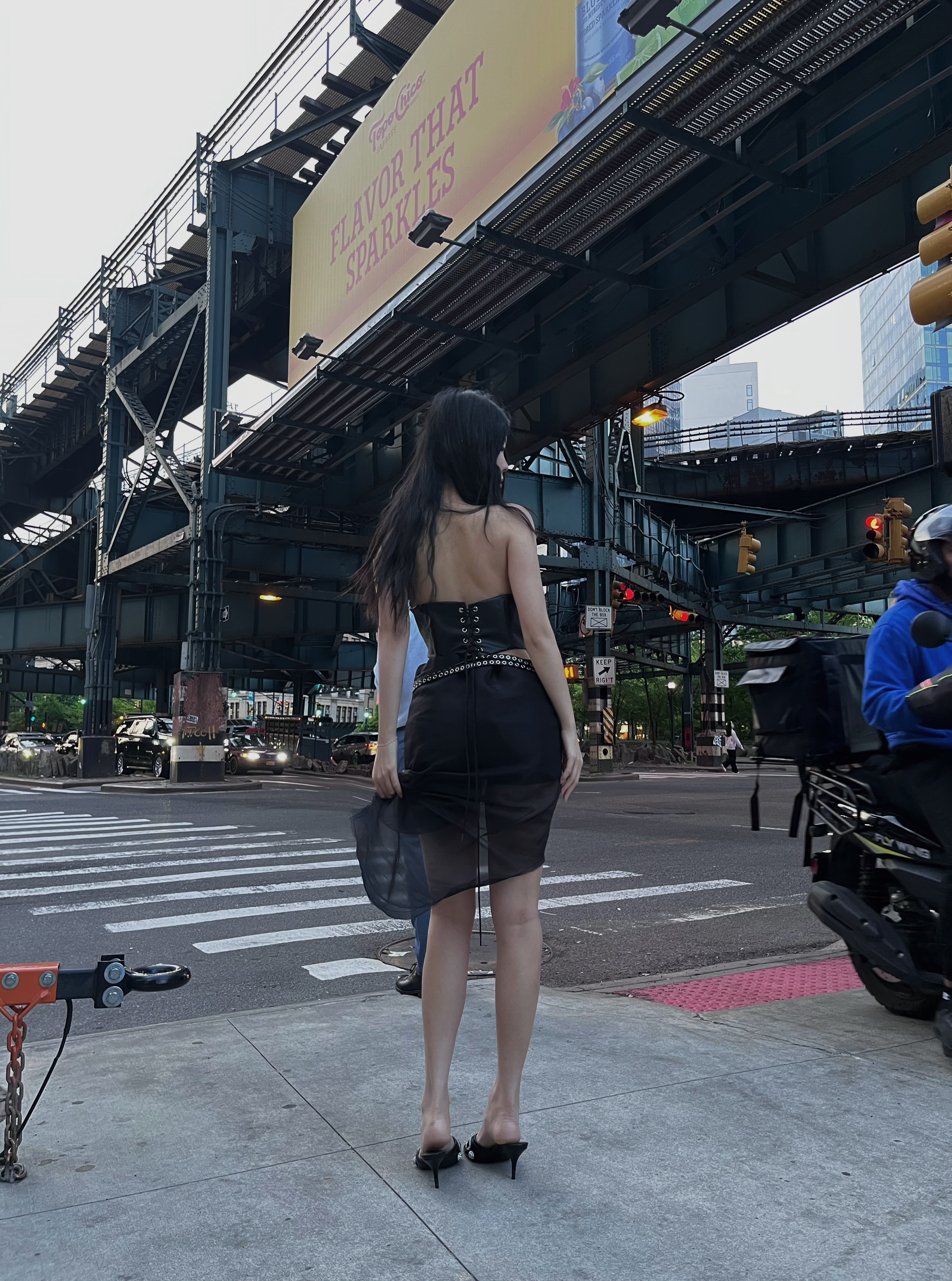 Final garment on model 6