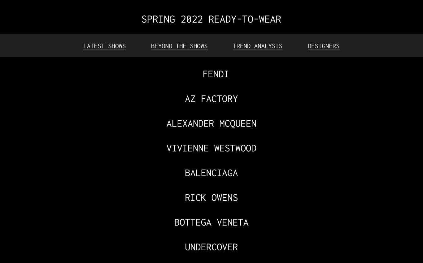 how the designers page would look like at the end