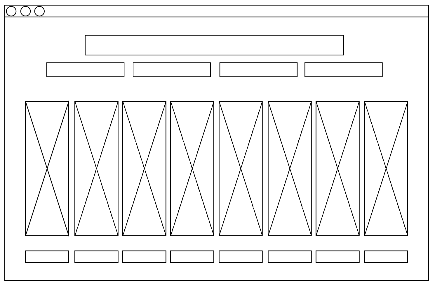 home page prototype