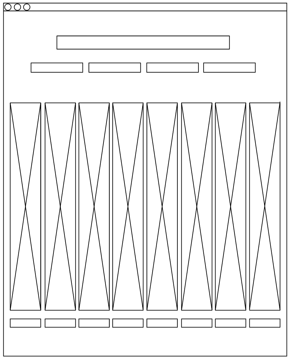 a picture of how home page show on website vertically