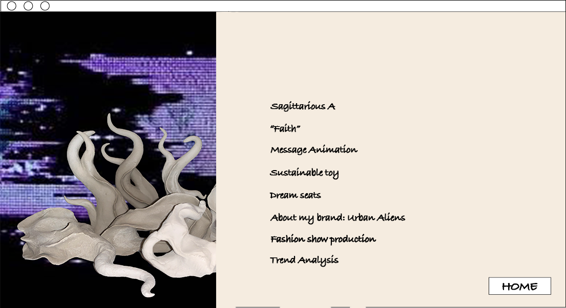 how the experiences page would look like at the end