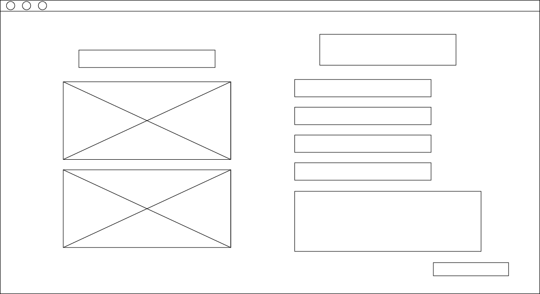 contact page prototype
