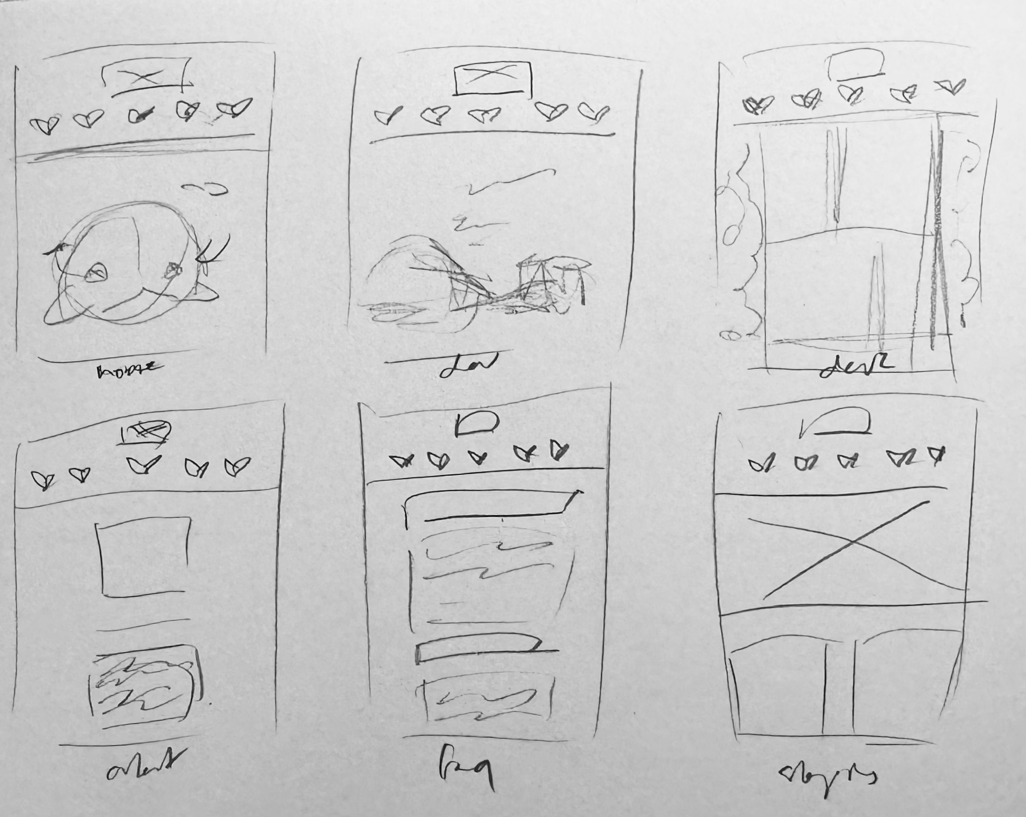 ipad wireframe/reponsive mockup