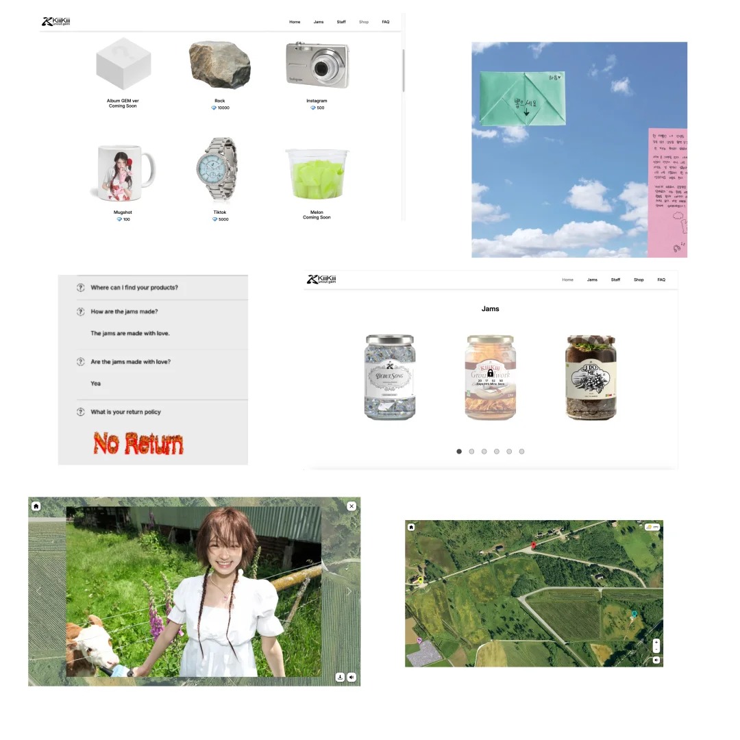 Kiiikiii website reference image placeholder