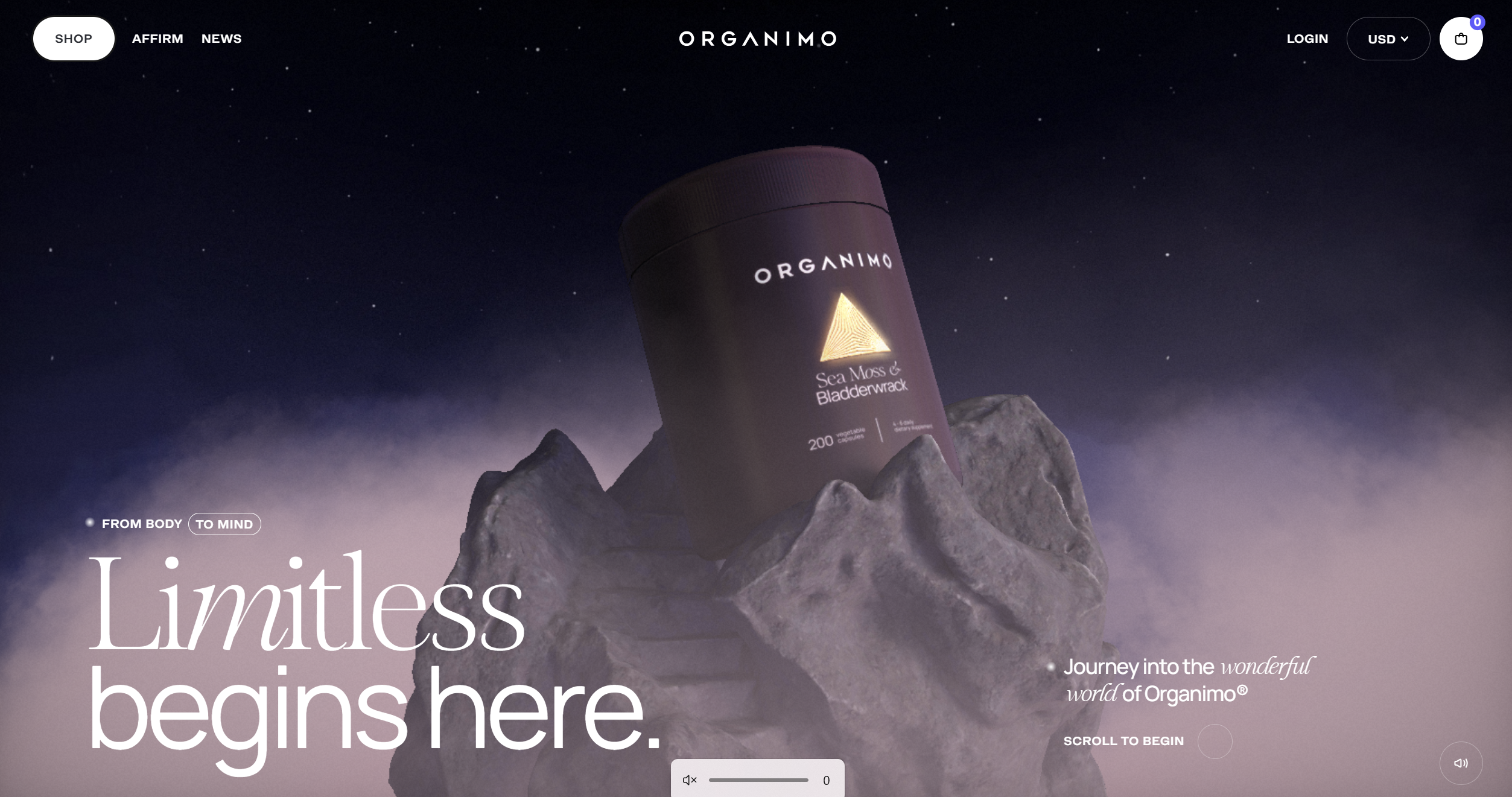 Organimo website reference image placeholder