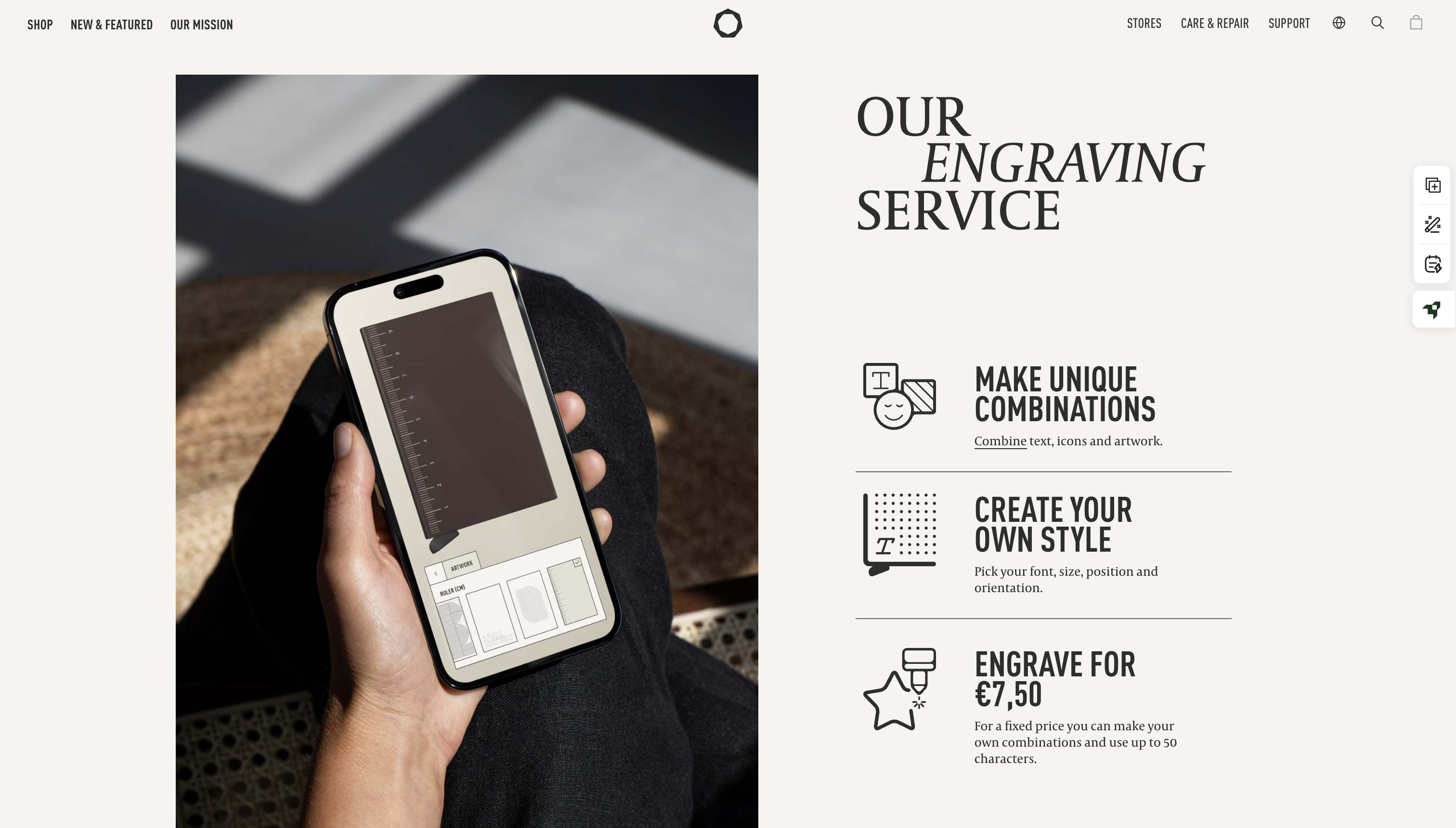 website design example