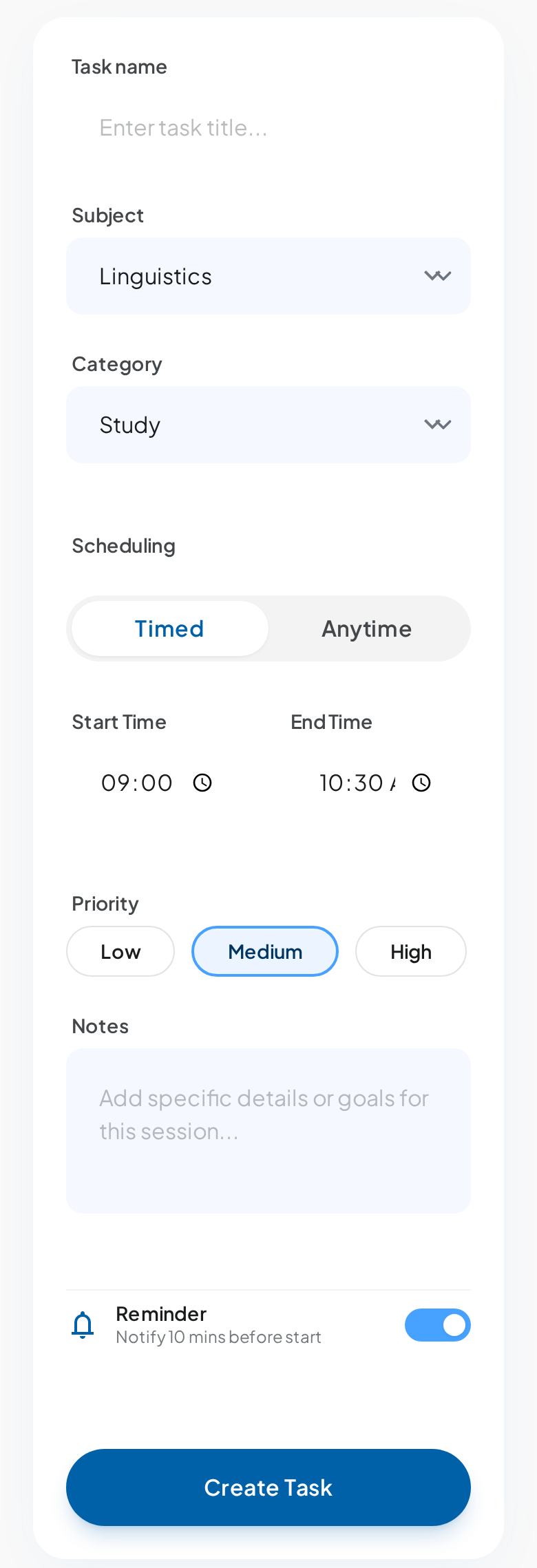 Add Task